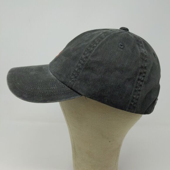 Port Authority Men's Pheasant Slideback Hat Gray Embroidered Logo - Picture 5 of 11